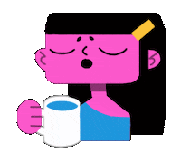 Sad Morning Sticker