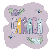 Flor Cores Sticker