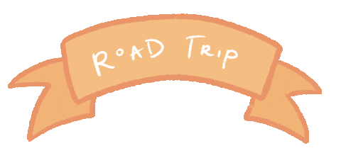 Driving Road Trip Sticker