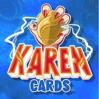 karencardstcg side eye karen peekaboo watching you GIF