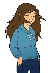 Girl Hello Sticker by Kiddinx