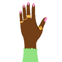 S G Hand Sticker by SEOLGOLD