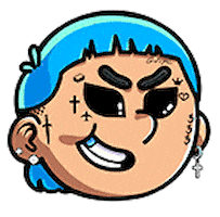 Blessd Sticker by Cigol Music Group