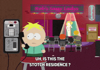 phone call butters GIF by South Park 