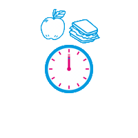 Kids Clock Sticker by Wasko