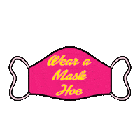 illumiinaani pink mask covid stay safe Sticker