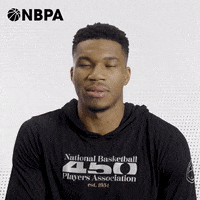 Giannis Antetokounmpo Ugh GIF by NBPA