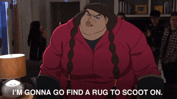 jillian bell bathroom humor GIF by Son of Zorn