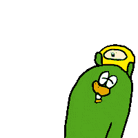 Common Cold Shrug Sticker