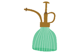 Water Plant Sticker by Isabel Serna