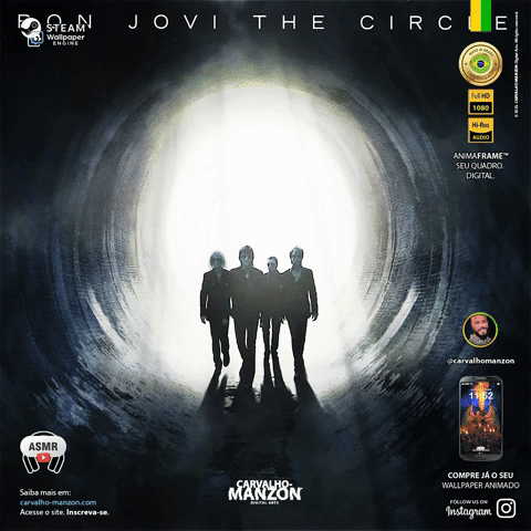 Bon Jovi - The Circle (2009) Animated Album Cover