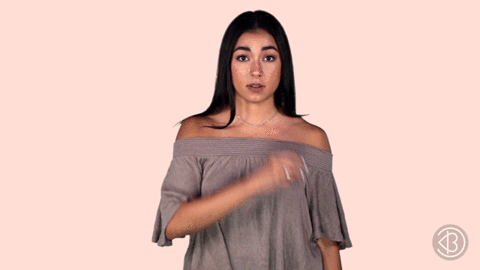jeanine amapola oh snap GIF by Beautycon