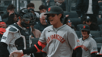 Giants Baseball Good Job GIF by San Francisco Giants