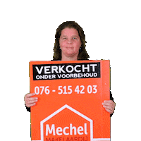 Makelaar Bibian Sticker by MechelMakelaardij
