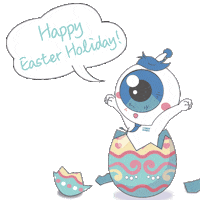 Happy Bunny Sticker by cmer_eye_center