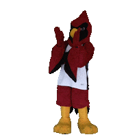 Happy Red Robin Sticker by NORTHIDAHOCOLLEGE