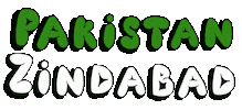 deefeeproductions Pakistan patriotism pakistan zindabad deefee Sticker