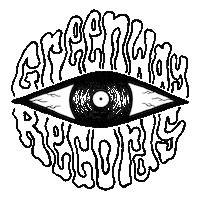 melting record label Sticker by Greenway Records