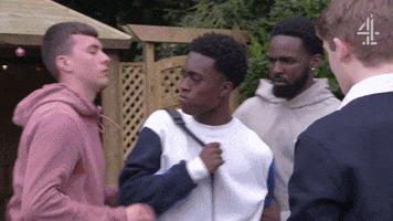 Fight Mean GIF by Hollyoaks