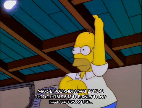 happy homer simpson GIF