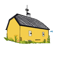 Happy House Sticker