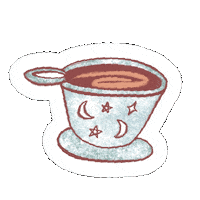 Tea Time Sticker