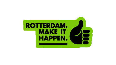 Port Of Rotterdam Sticker by Rotterdam. Make It Happen.