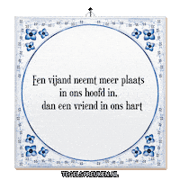 Hart Nl Sticker by Tegelspreuken.nl