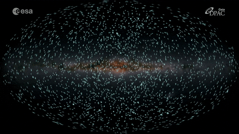 Milky Way Animation GIF by European Space Agency - ESA