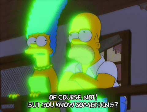 bored homer simpson GIF