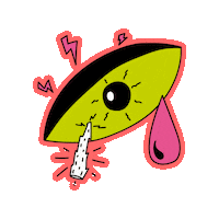 Fun Eye Sticker by postmen