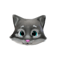 Happy Cat Sticker by cryptoys
