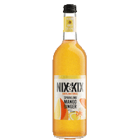 nixandkixnatural vegan natural ginger sparkling Sticker