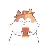 Cat 新年快樂 Sticker