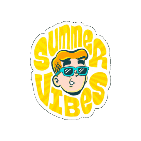 Archie Andrews Summer Sticker by Archie Comics