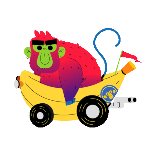 Animation Car Sticker by ilustraz