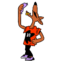 Hungry Summer Sticker