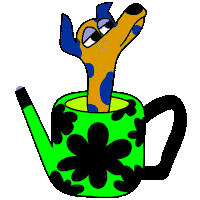 Fox Hello Sticker