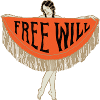 Free Will Woman Sticker by slowandlow