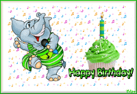 Happy Birthday Animated Card GIF