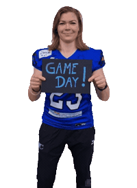 Gameday Tackle Sticker by Allgaeu Comets Ladies