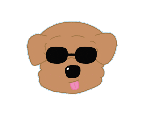 Dog 강아지 Sticker
