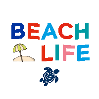 Beach Life Summer Sticker by Vilebrequin MiddleEast