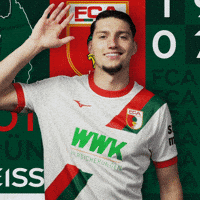 Football Smile GIF by FC Augsburg 1907