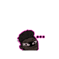Sad Noah Sticker