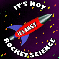 Piece Of Cake Rocket GIF