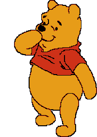 pooh STICKER