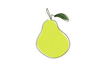 Fruit Pear Sticker