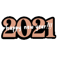Happy New Year Sticker