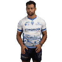 usmrugby sport rugby hugo usm Sticker